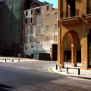 Greta Torossian, About-turn in "Beirut 99: Real Visions", 1999. c-print, 39 x 39 in