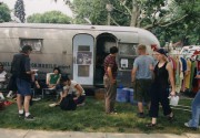 The BOOKMOBILE Project: Then, There, Now