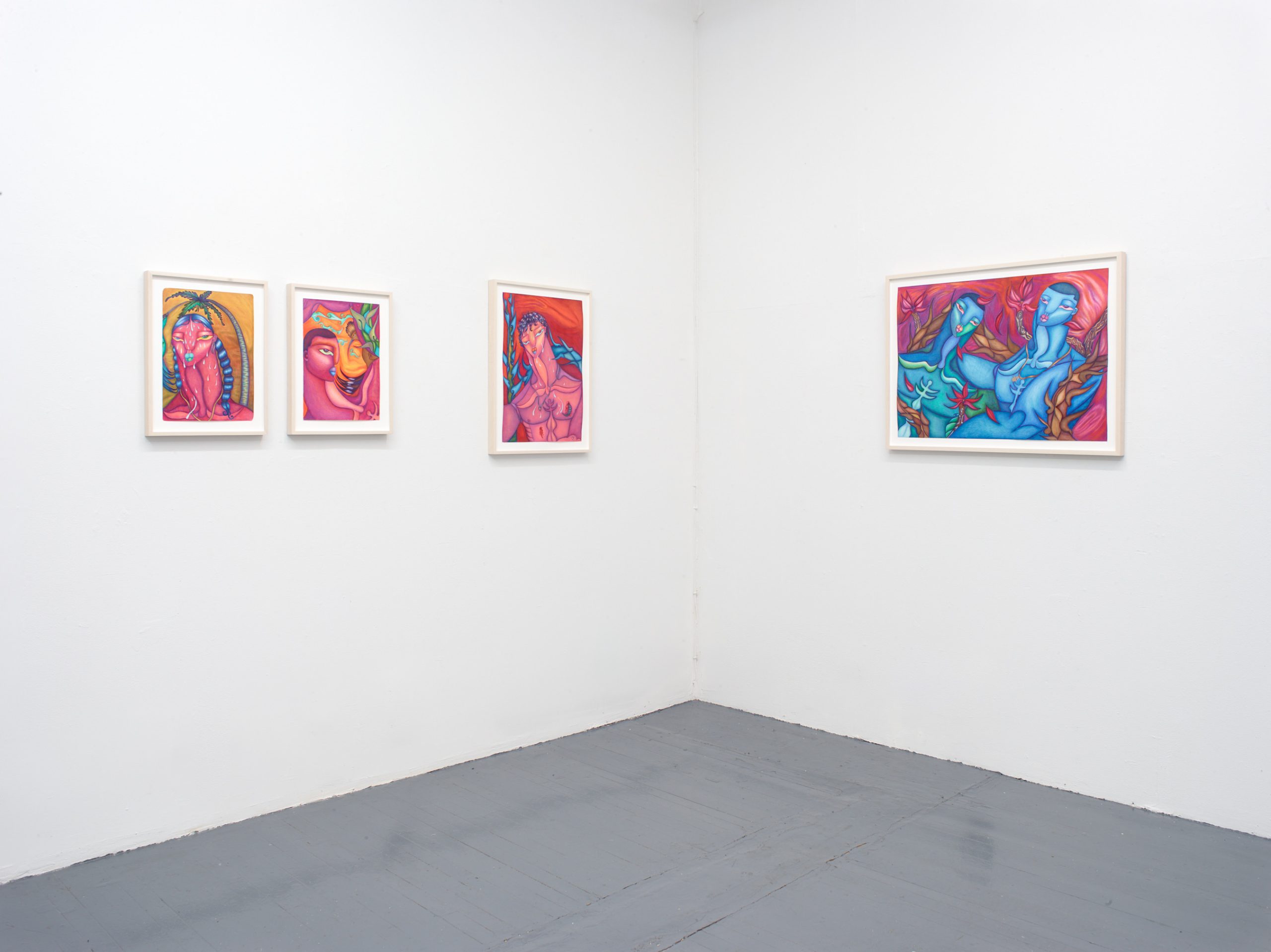 The Conference of Dreams (installation view) at Kapp Kapp Gallery, New York
