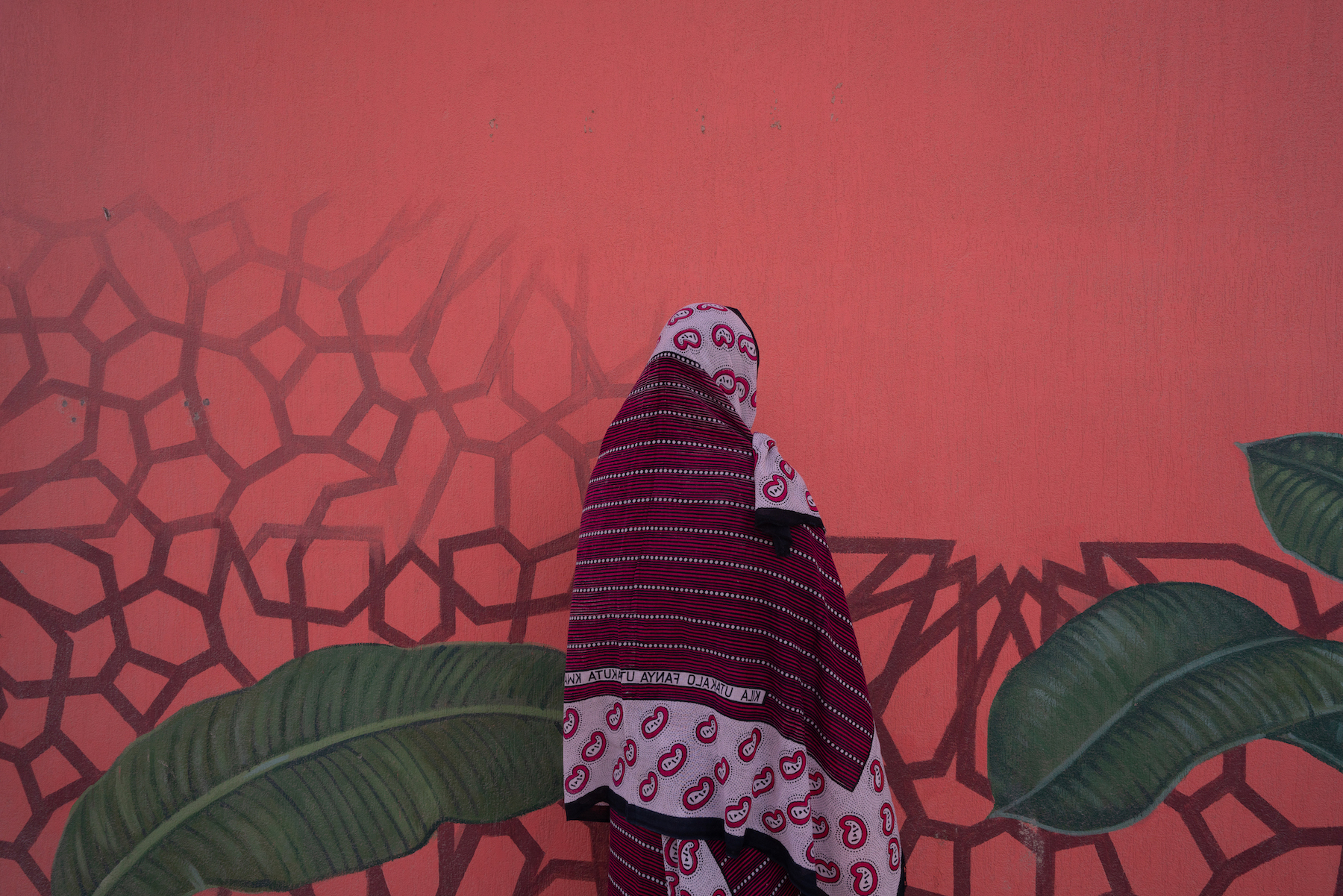 Girl in Kanga, 2019, Digital Photograph