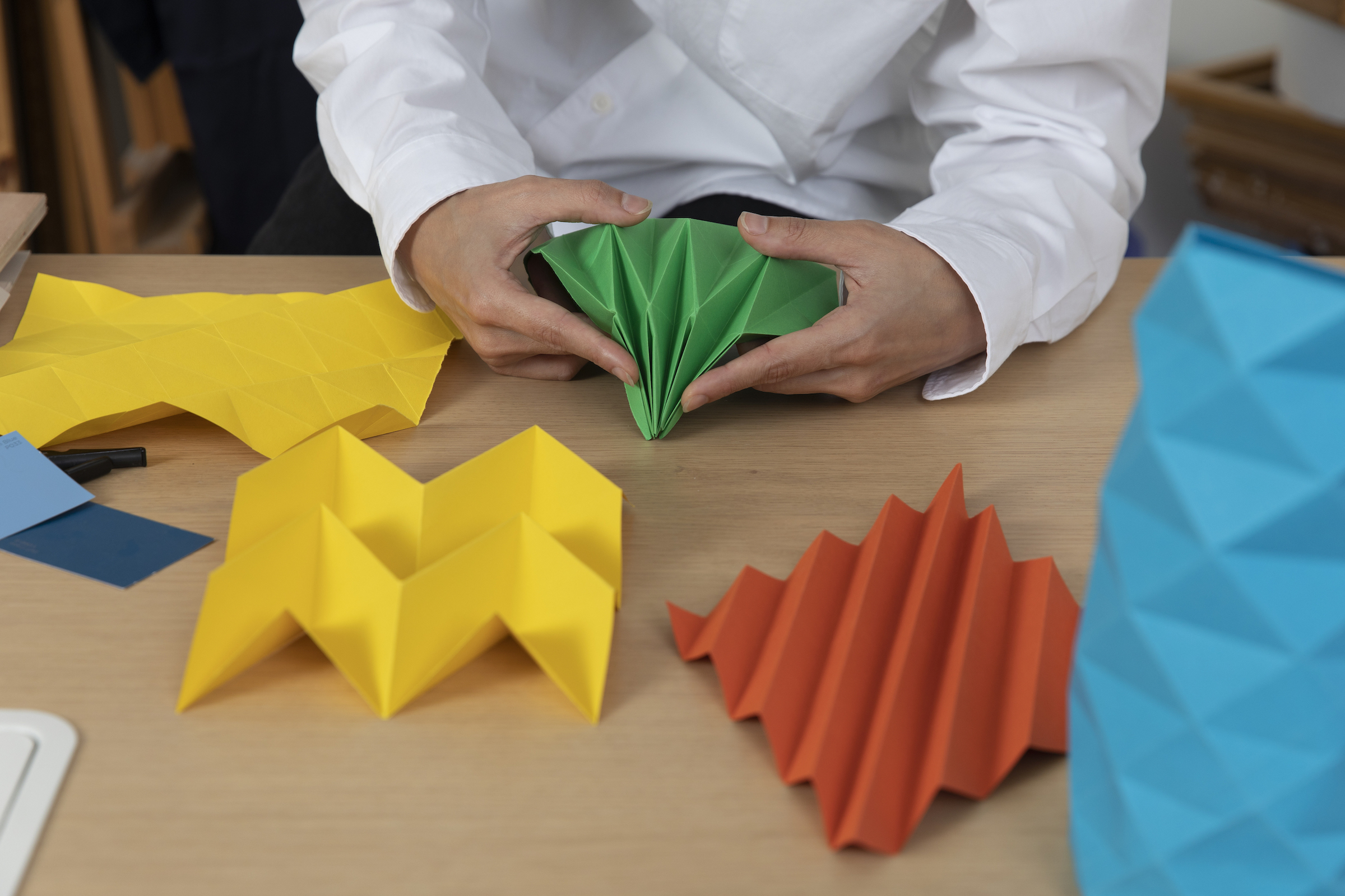 Origami models