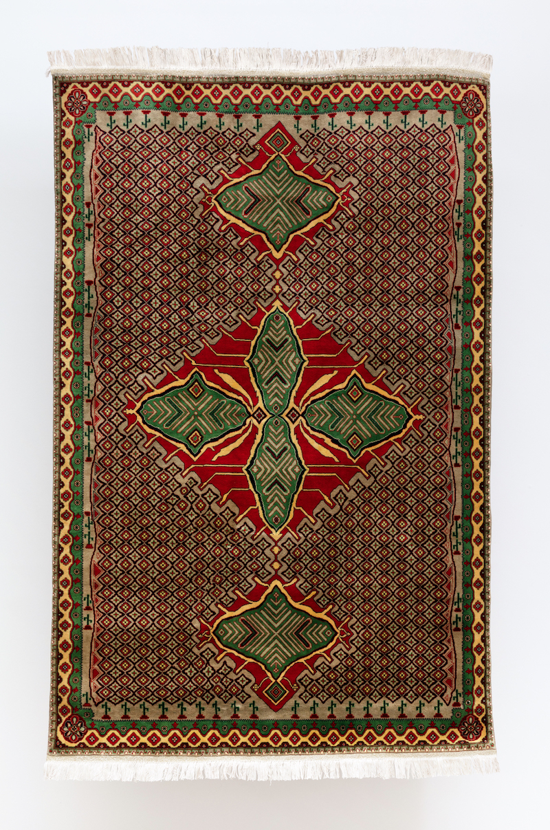 2PW3PH MsMax C N1, 2021, Handwoven Wool Carpet, 99 x 66 in 